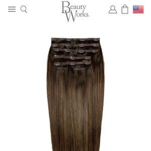 BeautyWorks - 26” Double-Hair Clip-In Extensions